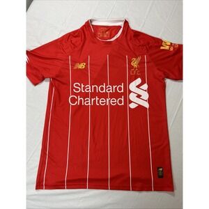 New Balance LFC Liverpool Bob Paisley Home Soccer Jersey Size XL Red